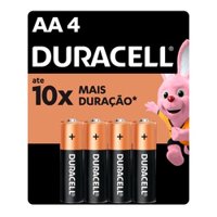 Pilha Duracell Aa Alcalina 4unid