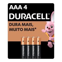Pilha Duracell Aaa Palito 4und