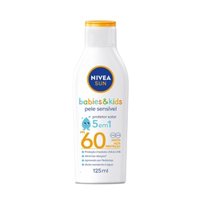 Protetor Sol Nivea Kids Sens Pur 125ml Fps60