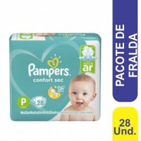 Fralda Pampers Confortsec P/28un (4)
