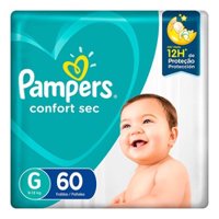 Fr Pampers Confortsec Super Bag G 60und