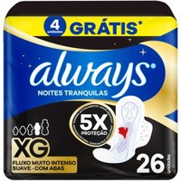 Abs Always Noturno Xg Suave Abas L26 P22