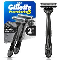 Apar Gillette 3 Carvao 2und