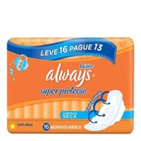 Abs Always Basico M Seca C/abas 16 Und