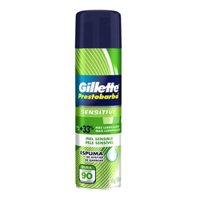Espuma Barb Gillette Prest Sensivel 150g
