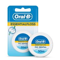 Fio D Oral B 50m Essential Floss Cera