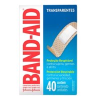 Curativo Band-aid Transparente 40und