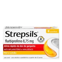 Strepsils Mel/limao 8 Und (reckitt)