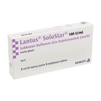 Lantus 100ui Solostar Inj 3ml Geladeira
