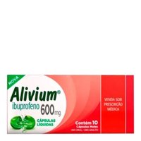 Alivium 600mg 10 Caps Gel (mantecorp)