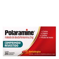 Polaramine 2 Mg 20caps (mantecorp)