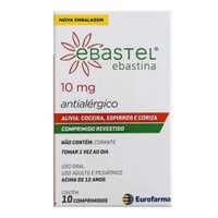 Ebastel 10mg 10 Cpr (eurofarma)