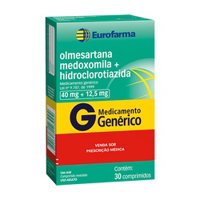 Olmesart+hct 40+12,5mg 30cpr (eurofarma)