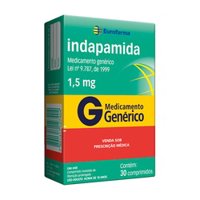 Indapamida 1,5mg 30 Cpr (eurofarma)