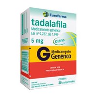 Tadalafila 5mg 30 Cpr (eurofarma)