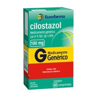 Cilostazol 100mg 60 Cpr (eurofarma)