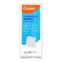 Algodao Cremer Quadrado 100und