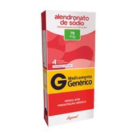 Alendronato Sodio 70mg 4 Cpr (legrand)