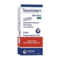 Ins Insunorm N 100 Ui 10ml (geladeira)
