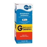 Diclofenaco Potassico 50mg C/20cpr