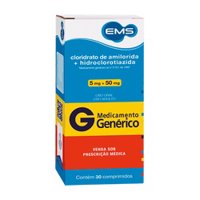 Clor Aminolorida+hidro 5+50mg C/30cprs