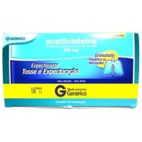 Acetilcisteina 600mg 16 Env (germed)