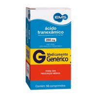 Acido Tranexamico 250mg 12cpr (ems)