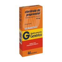 Propranolol 40mg 30cpr (uniao Quimica)