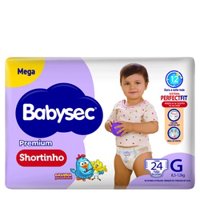 Fr Babysec Shortinho Mega G 24und