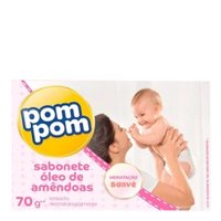 Sab Inf Pompom Amendoas 80g