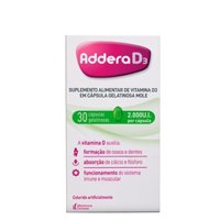 Addera D3 2.000ui 30 Caps Gel (hypm)