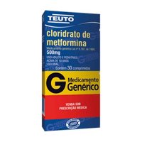 Metformina 500mg 30 Cpr (teuto)