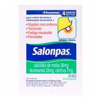 Salonpas Emplastro Peq 4 Und