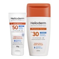 Kit Helioderm Suncare Facial Fps30+fps50