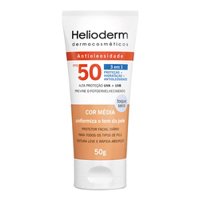 Helioderm Suncare Fps50 Facial C/cor 50g