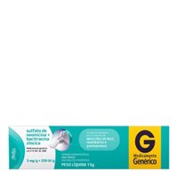Neomicina+bacitracina Pom 15g (medley)