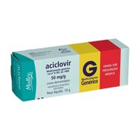 Aciclovir Creme 10g (medley)