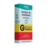 Anlodipino 5mg 30 Cpr (medley)