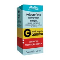 Cetoprofeno Gotas 20ml (medley)