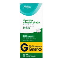 Dipirona 500mg 30cpr (medley)