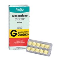 Cetoprofeno 100mg 20cpr (medley)