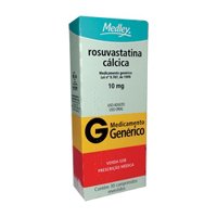 Rosuvastatina 10mg 30cpr (medley)