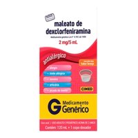 Dexclorfeniramina Xpe 120ml (cimed)
