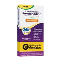 Fexofenadina 120mg 10cpr (cimed)