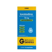 Loratadina 10mg 12cpr (cimed)