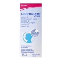Decongex Plus Gts 20ml (ache)