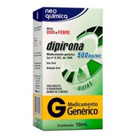 Dipirona Sodica 500mg C/10ml Neo Qui