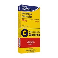 Losartana 50mg 30cpr (neoquimica)