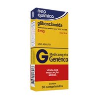 Glibenclamida 5mg 30 Cpr (neo Quimica)