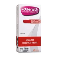 Addera D3 50.000ui  10 Comp